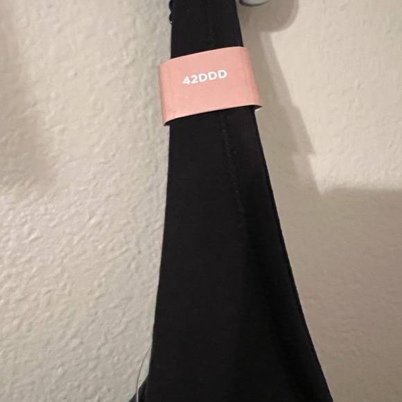 NWT Cacique Cotton Lightly Lined Full Coverage Bra black, size 42ddd - Picture 7 of 10